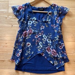 A. Byer floral top